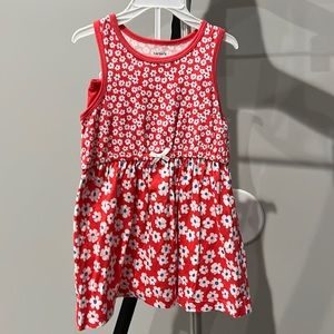 Carters Red girls dress